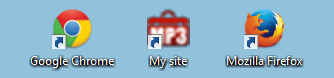 오징어가 되어버린 16x16 아이콘. 출처: https://css-tricks.com/favicon-quiz 오징어가 되어버린 16x16 아이콘. 출처: https://css-tricks.com/favicon-quiz